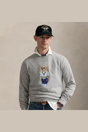 Ralph Lauren Fleece trui met Polo Bear