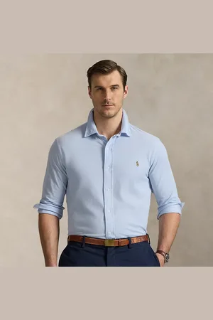Ralph Lauren Grotere Maten - Gebreid Oxford overhemd