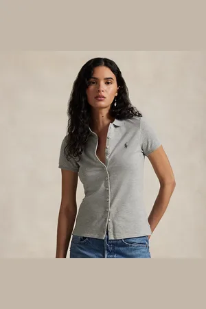 Ralph Lauren Polo-shirt met knoopsluiting