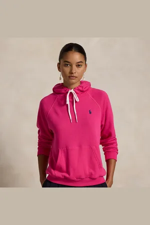 Ralph Lauren Shrunken fit fleece hoodie