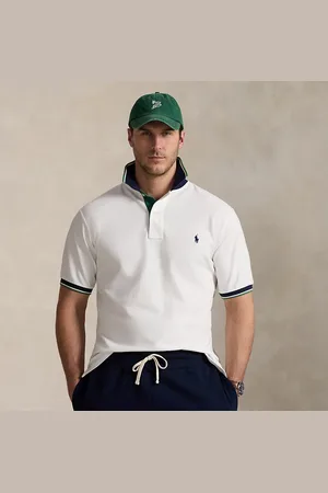 Ralph Lauren Grotere Maten - Polo-shirt van mesh