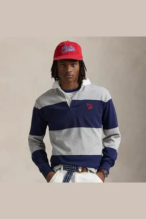 Ralph Lauren Classic fit gestreept jersey rugbyshirt