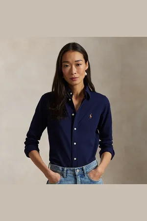 Ralph Lauren Slim fit katoenen Oxford overhemd