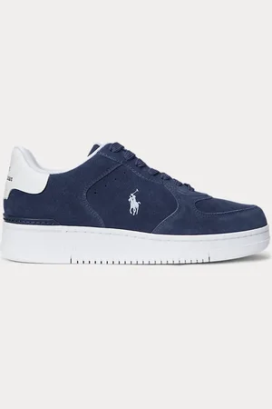 Ralph Lauren Masters Court suède sneaker