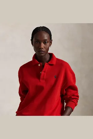 Ralph Lauren Fleece trui met polokraag