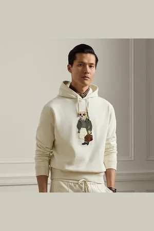 Ralph Lauren Fleece hoodie met Polo Bear