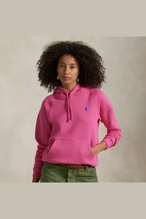 Ralph Lauren Shrunken fit fleece hoodie