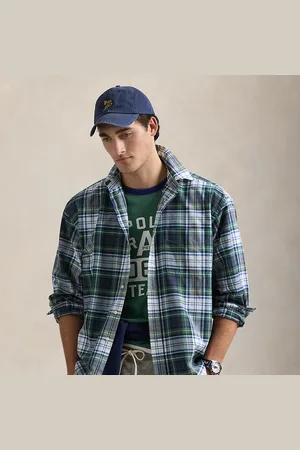 Ralph Lauren Big fit geruit overhemd