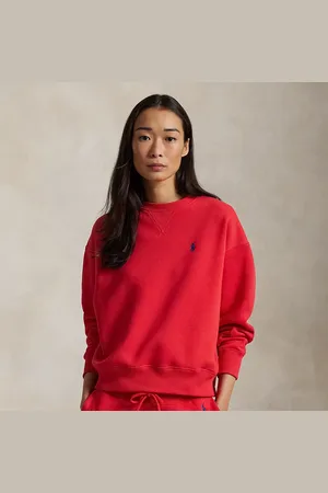 Ralph Lauren Fleece pullover met ronde hals