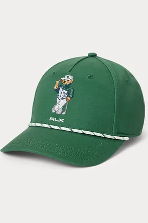 Ralph Lauren Sportieve keperstof pet met Polo Bear
