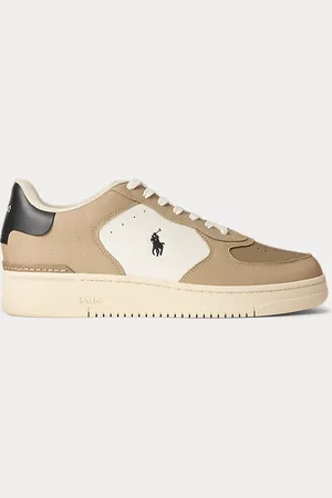 Ralph Lauren Masters Court leren sneaker