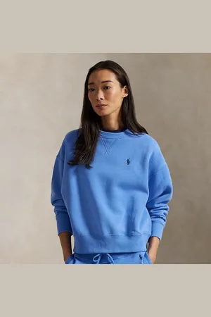 Ralph Lauren Fleece pullover met ronde hals