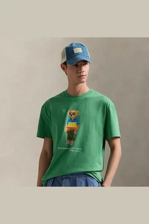 Ralph Lauren Jersey custom slim fit Polo Bear T-shirt