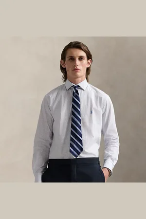 Ralph Lauren Custom fit poplin overhemd met print