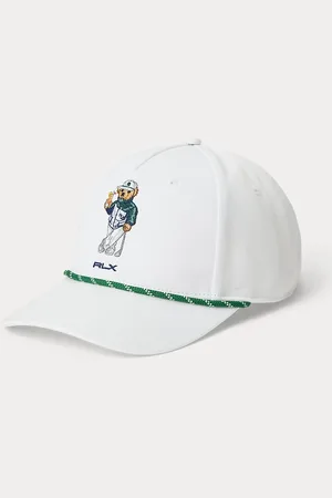 Ralph Lauren Sportieve keperstof pet met Polo Bear