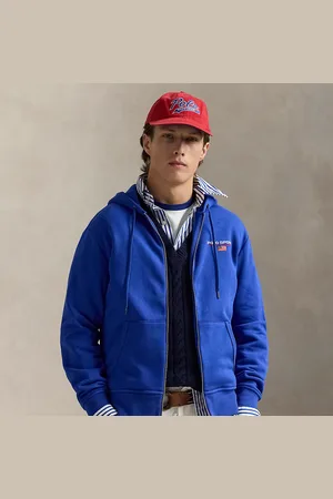 Ralph Lauren Fleece Polo Sport hoodie met rits