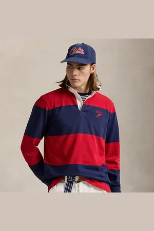 Ralph Lauren Classic fit gestreept jersey rugbyshirt