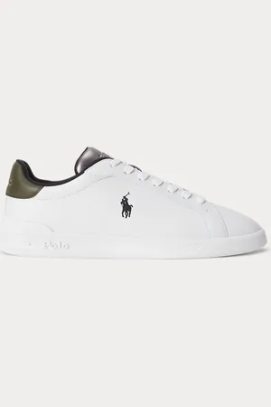 Ralph Lauren Heritage Court II leren sneaker