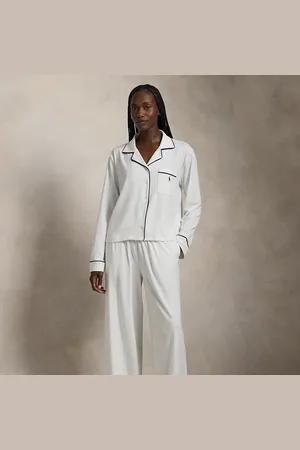 Ralph Lauren Jersey pyjama met lange mouw