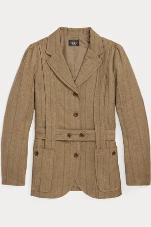 Ralph Lauren Tweed jack met riem
