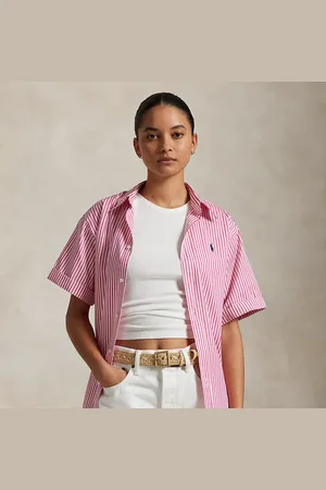 Ralph Lauren Oversized fit gestreept overhemd