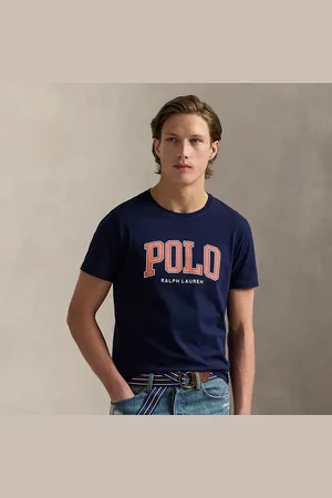 Ralph Lauren Custom slim fit jersey T-shirt met logo