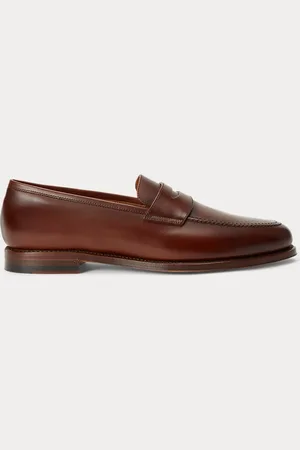 Ralph Lauren Maestra kalfsleren penny loafer