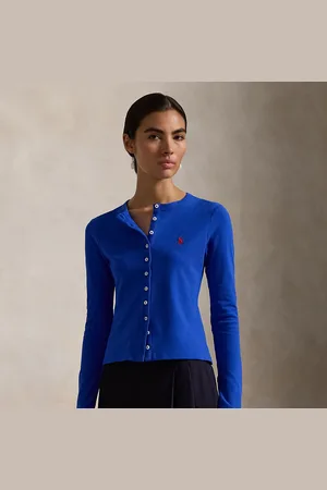 Ralph Lauren Stretch katoenen vest met ronde hals