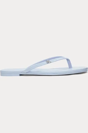 Ralph Lauren Raquel leren slipper