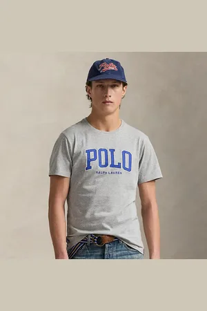 Ralph Lauren Custom slim fit jersey T-shirt met logo