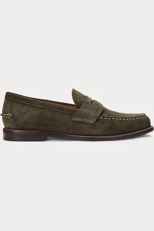 Ralph Lauren Alston suède penny loafer