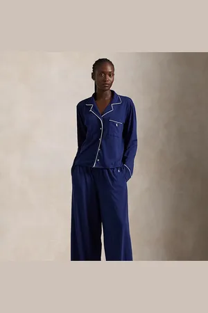 Ralph Lauren Jersey pyjama met lange mouw