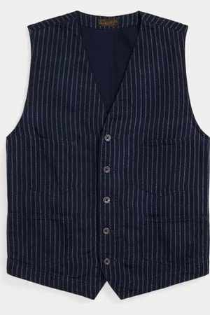 Ralph Lauren Indigo keperstof gilet