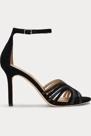Ralph Lauren Allie suède-leren sandaal met bandjes