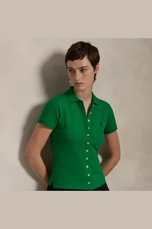 Ralph Lauren Polo-shirt met knoopsluiting