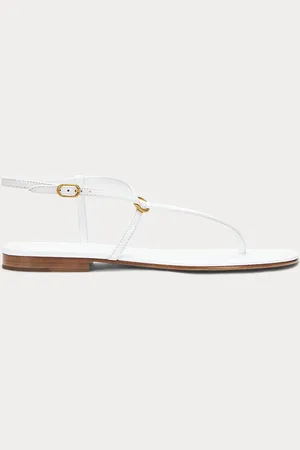 Ralph Lauren Leren sandaal met O-ring