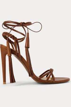 Ralph Lauren Alexandrea 100 mm gepolijste sandaal