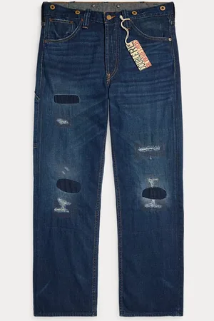 Ralph Lauren Keating jeans vintage met vijf zakken
