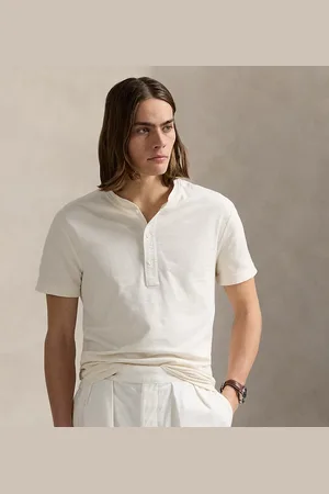 Ralph Lauren Terry henley-shirt met korte mouw