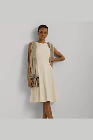 Ralph Lauren Ponté fit-and-flare jurk