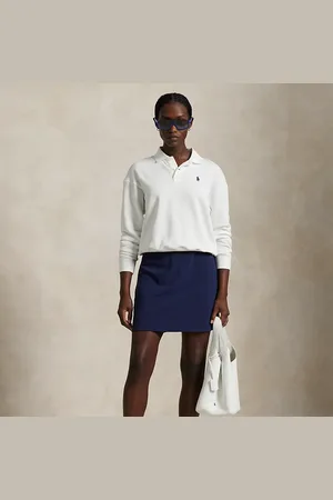 Ralph Lauren Performance skort met plooien achter