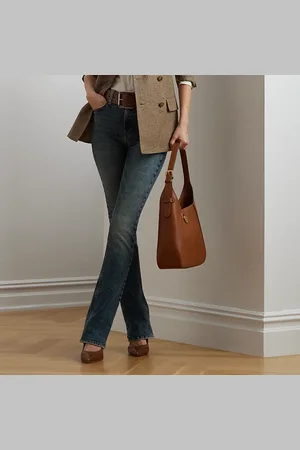 Ralph Lauren Petite - Bootcut jeans met hoge taille