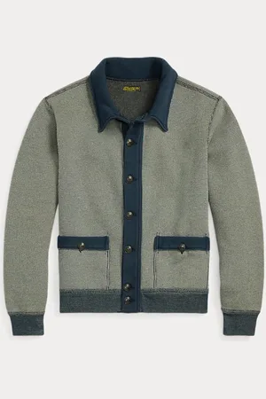 Ralph Lauren Jacquard-gebreid vest met strepen
