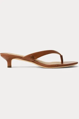 Ralph Lauren Francesca kalfsleren sandaal