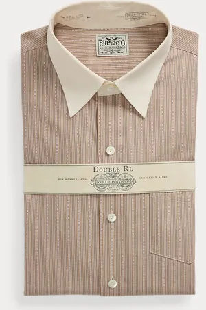Ralph Lauren Slim fit gestreept dobby overhemd