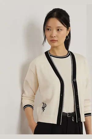 Ralph Lauren Tweekleurig vest van katoenmix