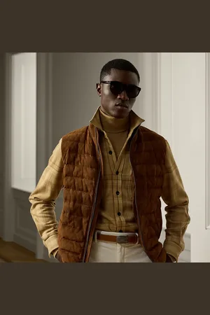 Ralph Lauren Hoffman suède donzen bodywarmer