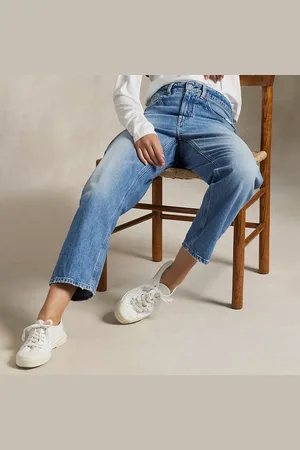 Ralph Lauren Ruimvallende taps toelopende jeans
