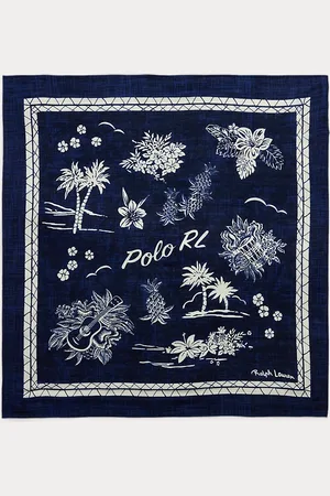 Ralph Lauren Tropische linnen-katoenen bandana
