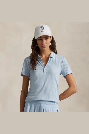 Ralph Lauren Slim fit Polo-shirt met ribstructuur